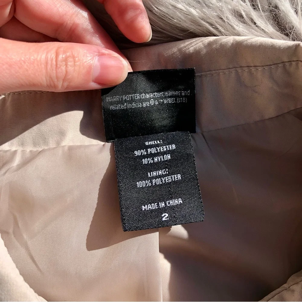 Torrid Harry Potter Patronus Trench Coat - Picture 4 of 7